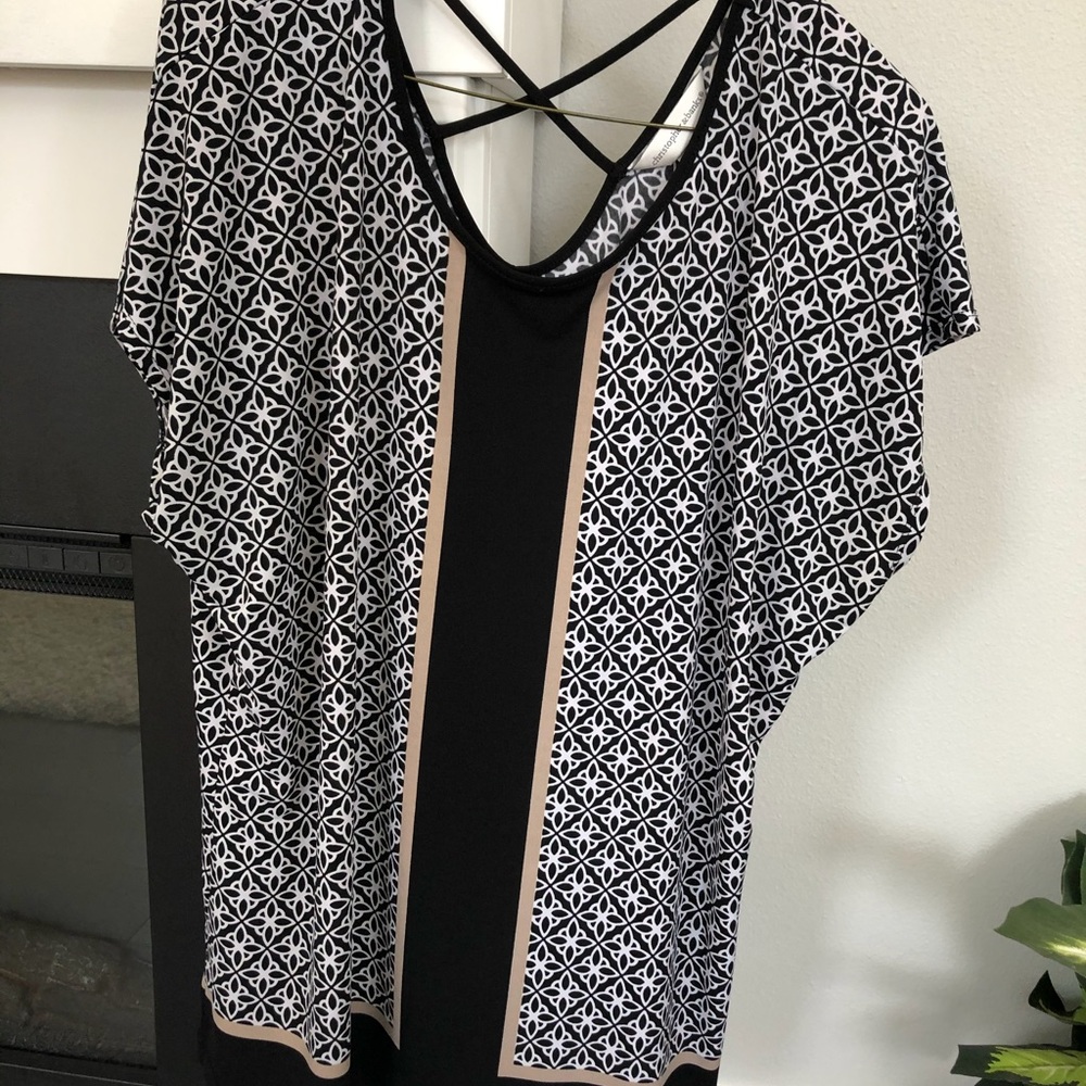 Cross back top